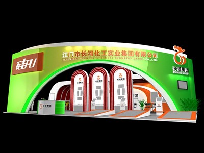 120平米展臺設(shè)計制作：三面開口/現(xiàn)代/木質(zhì)結(jié)構(gòu)/彩色，為體博會展商而作（免費使用）