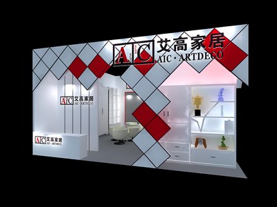 81平米展臺(tái)設(shè)計(jì)制作：二面開口/現(xiàn)代/木質(zhì)結(jié)構(gòu)/白色，為建材展展商而作（免費(fèi)使用）